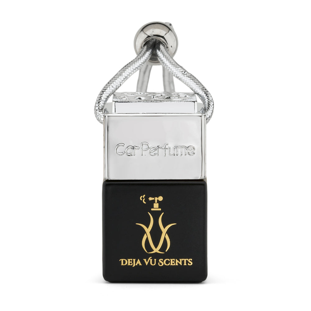 Car Perfume Diffusers - (Black Bottle Silver Cap)