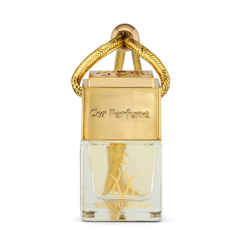 Car Perfume Diffusers - (Clear Bottle Gold Cap)