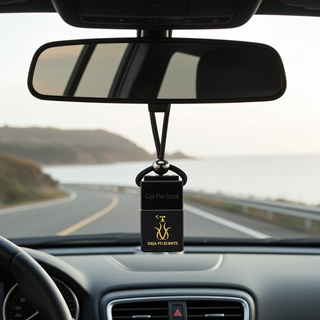 Car Perfume Diffusers - (Black Bottle Black Cap)